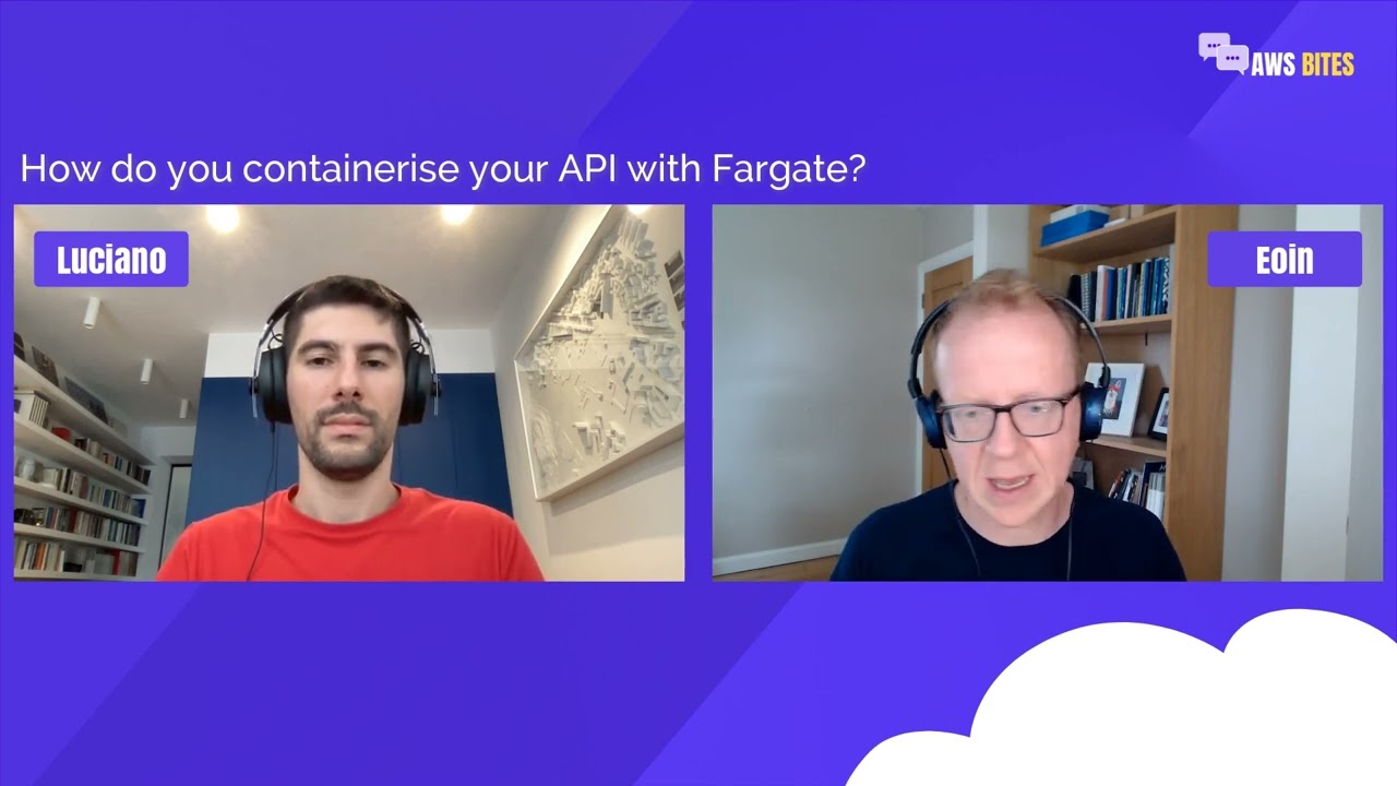 42. How do you containerise and run your API with Fargate?