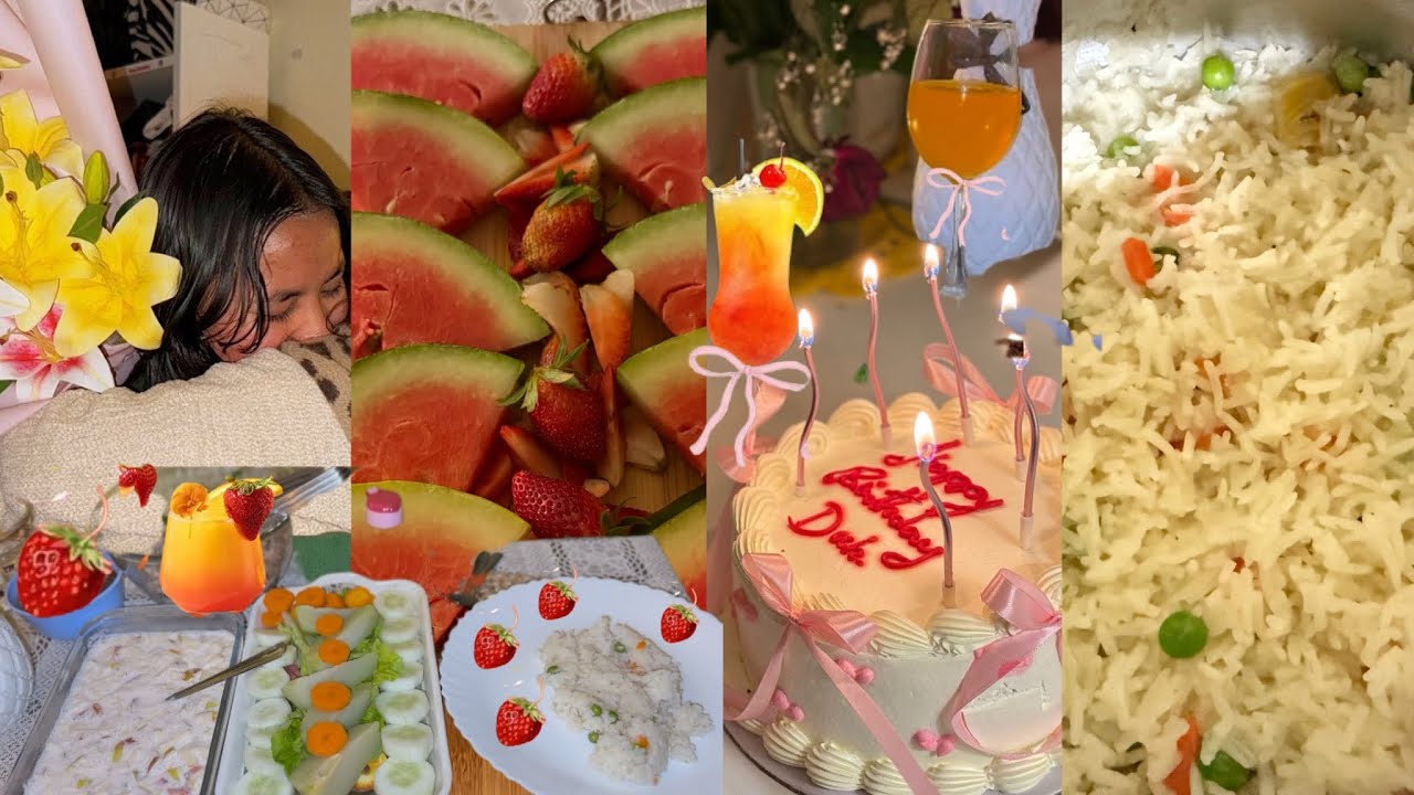 Duh’s Mini Birthday Celebration: 🛍️shopping,Shet kheer, pudding,Ja doh syiar | Candle light dinner🍉🍓