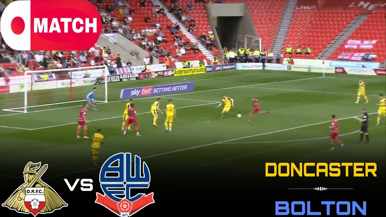 LIVE : Doncaster vs Bolton Live Stream / English League One Match - 2026