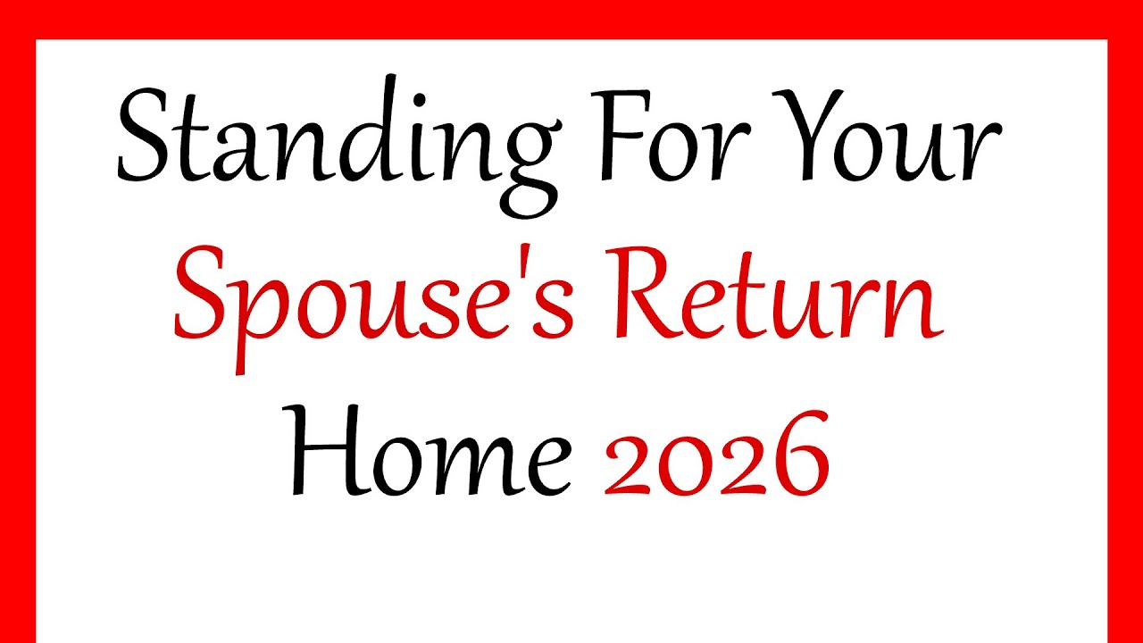 Standers: Standing For Spouse's Return Home 2026!
