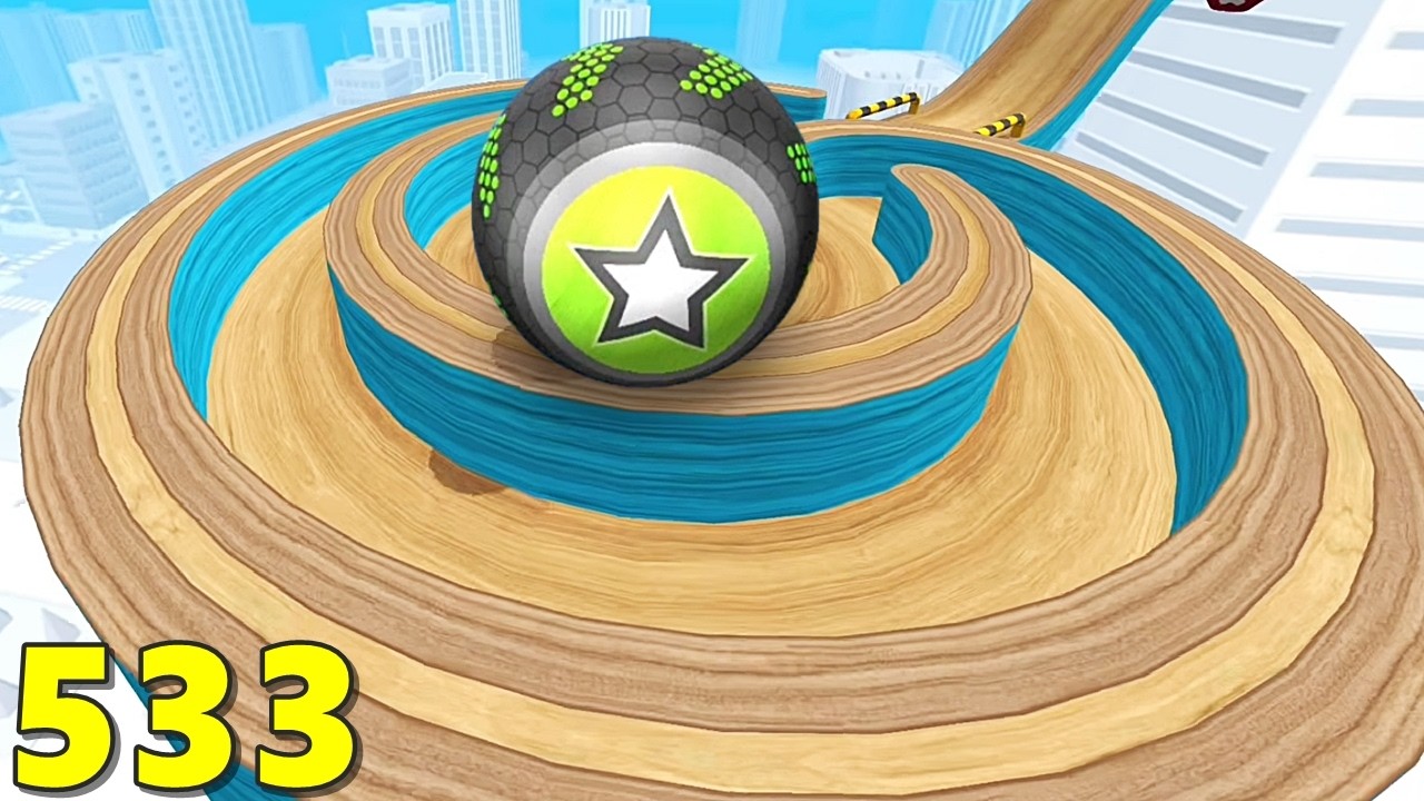 Going Balls, SpeedRun, Going Balls Portal Run Gameplay Level 1088