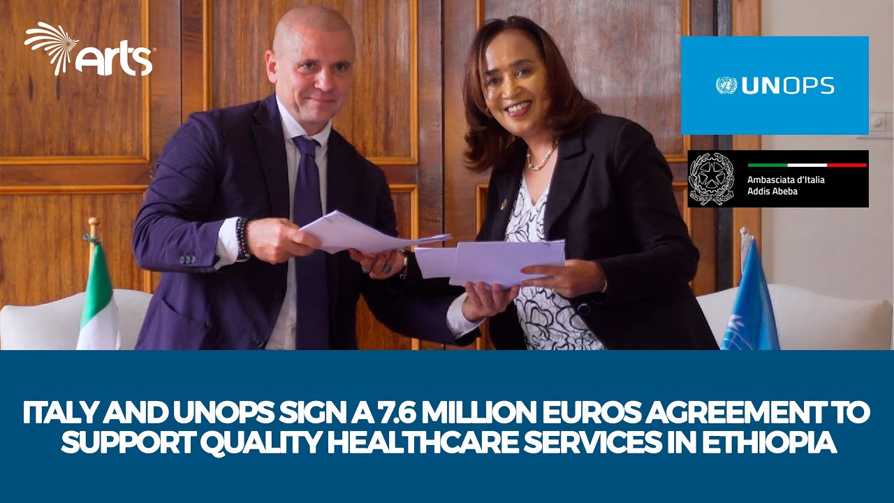 Italy and UNOPS sign a 7.6 Million Euros Agreement to support quality Healthcare services