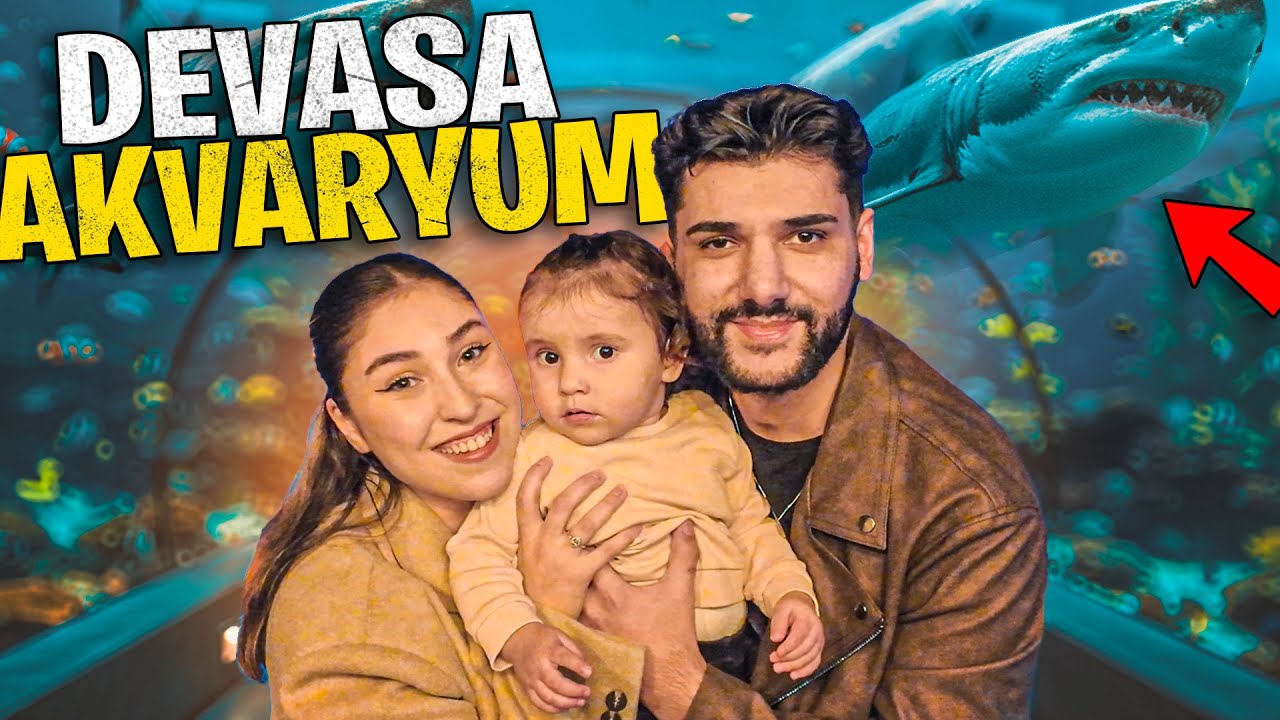 GÖZDE İLE BİR GÜNÜMÜZ 👼(Akvaryum Gezdik , Balık Besledik 🐠 Keyif Dolu Vlog ) 🐣