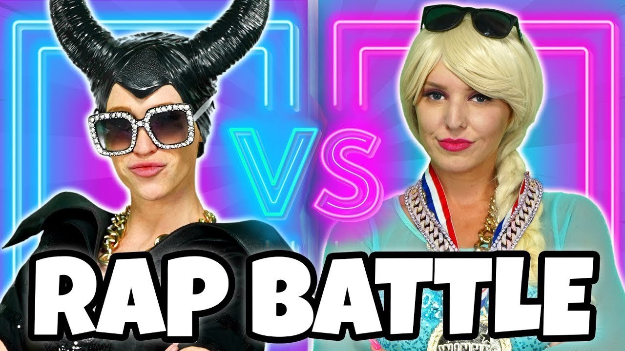 !!RAP BATTLE!!  Elsa vs Maleficent (Totally TV Official Music Video)