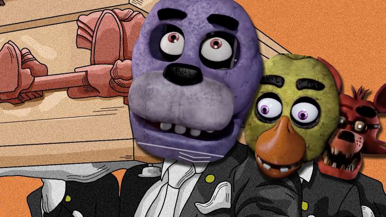 Five Nights at Freddy's Animatronics Become Friends - Coffin Dance Song