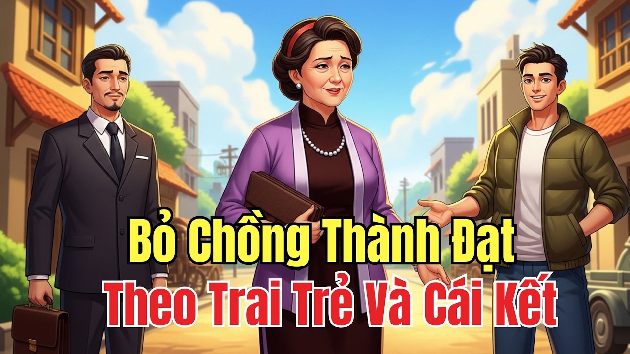 Người Đàn Bà 40 Tuổi Bỏ Chồng Thành Đạt Theo Trai Trẻ – Cái Kết Đắng Ngắt
