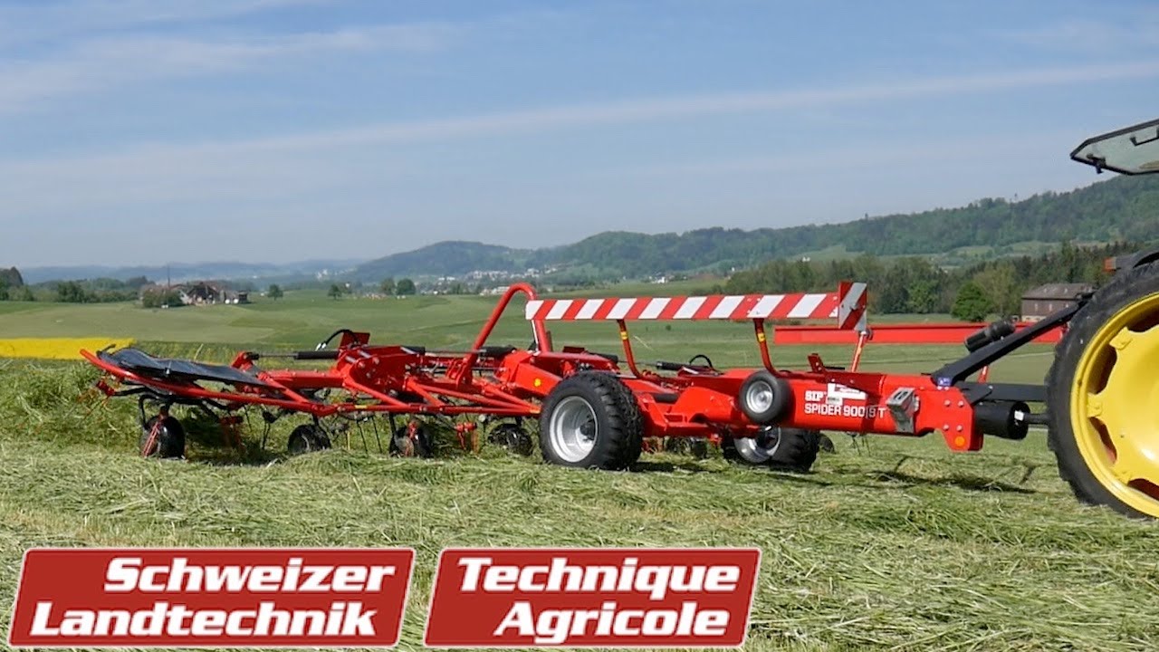 Kreiselheuer SIP «Spider 900/8T» im Testeinsatz