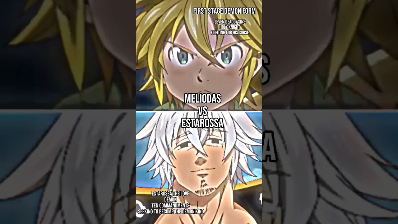 meliodas(Demon form)vs estarossa(full strength)