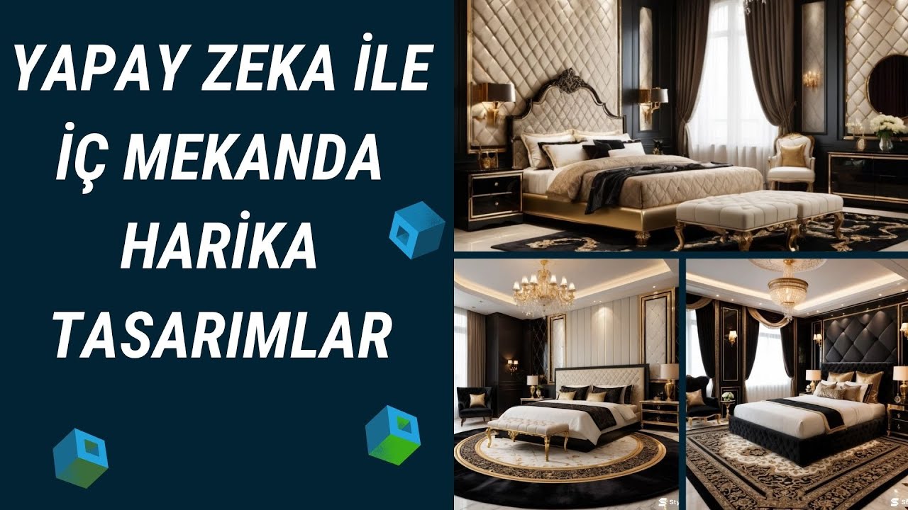 Yapay Zeka ile İç Mekanda Harika Tasarımlar