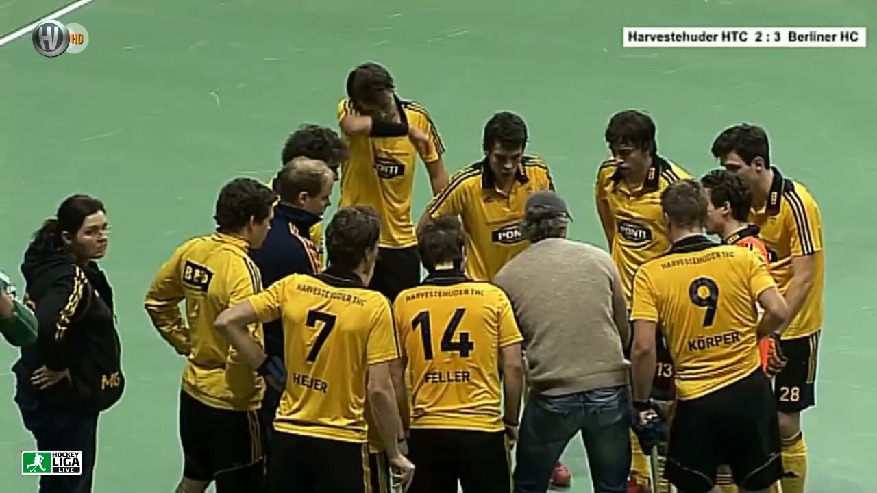 52. DM Hallenhockey Herren 1.Halbfinale Harvestehuder THC vs. Berliner HC 7:3 n. Verl. 09.02.2013
