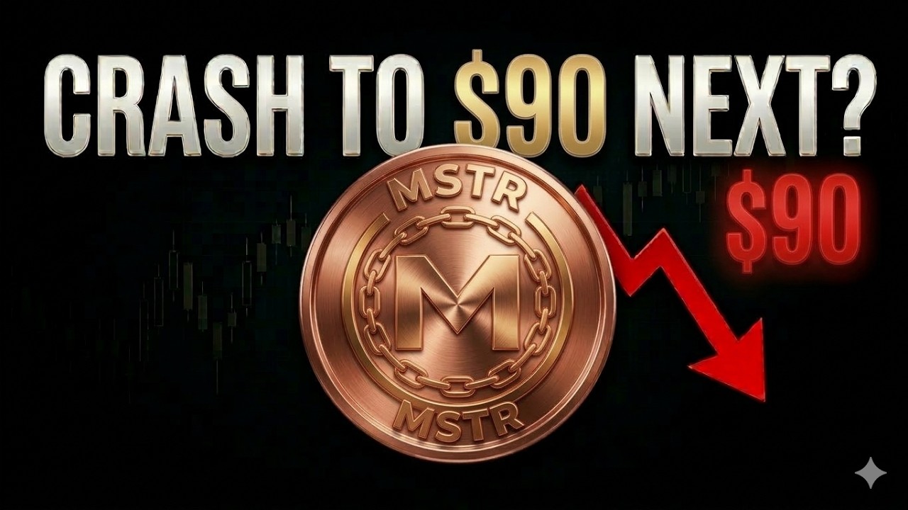 Стратегия MSTR: Биткоин: дно или обвал до $90? Прогноз цены акций MSTR и технический анализ.