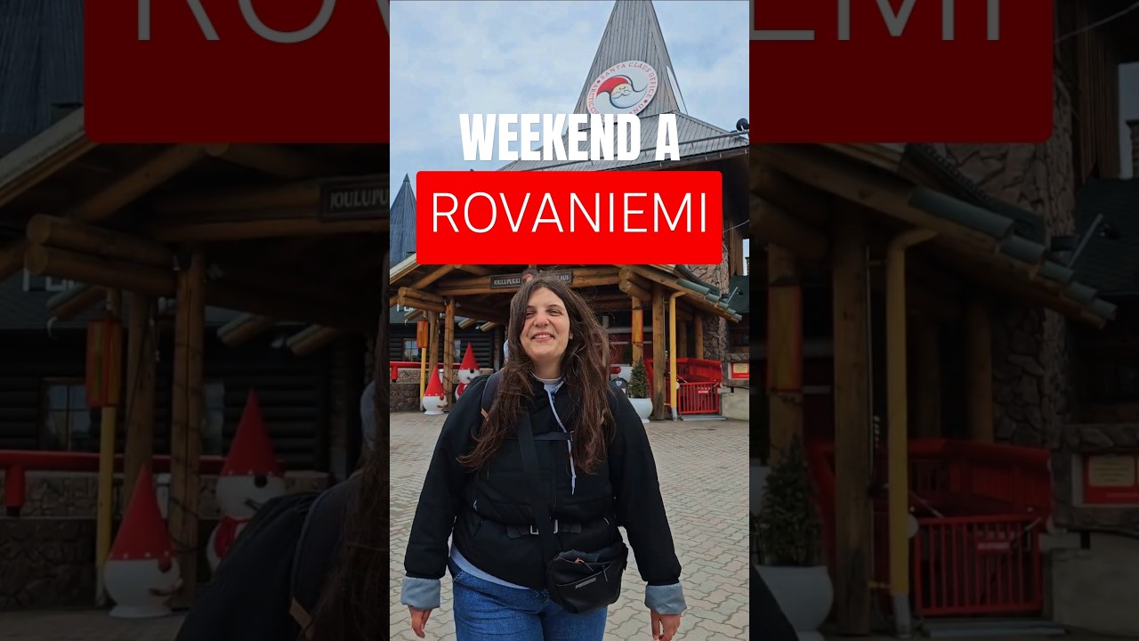 WEEKEND in LAPPONIA 🇫🇮 | il mio itinerario per una fuga a Rovaniemi in bassa stagione!