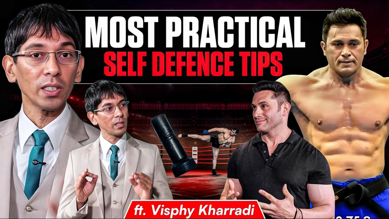 Техника самообороны, предотвращающая нападения еще до их начала | Мастер-класс @VisphyKharradi