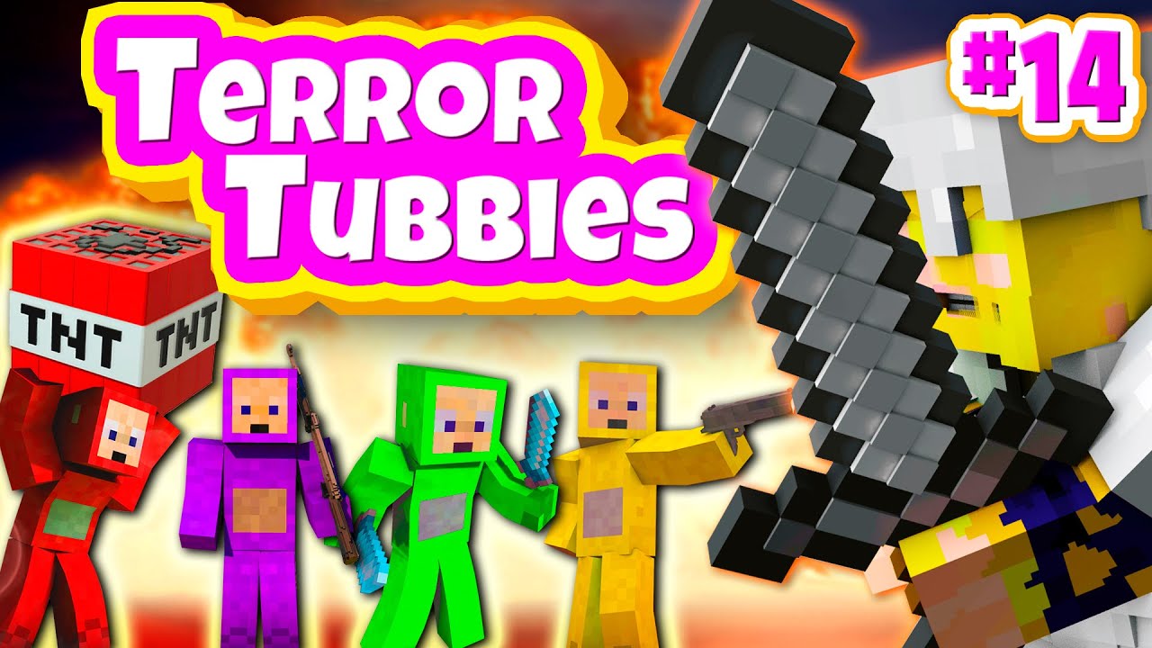 TortillaLand 2 #14 💣💥 EL ATENTADO de los TELETUBBIES (aka Tinkiwiskys) ⛏️ MINECRAFT