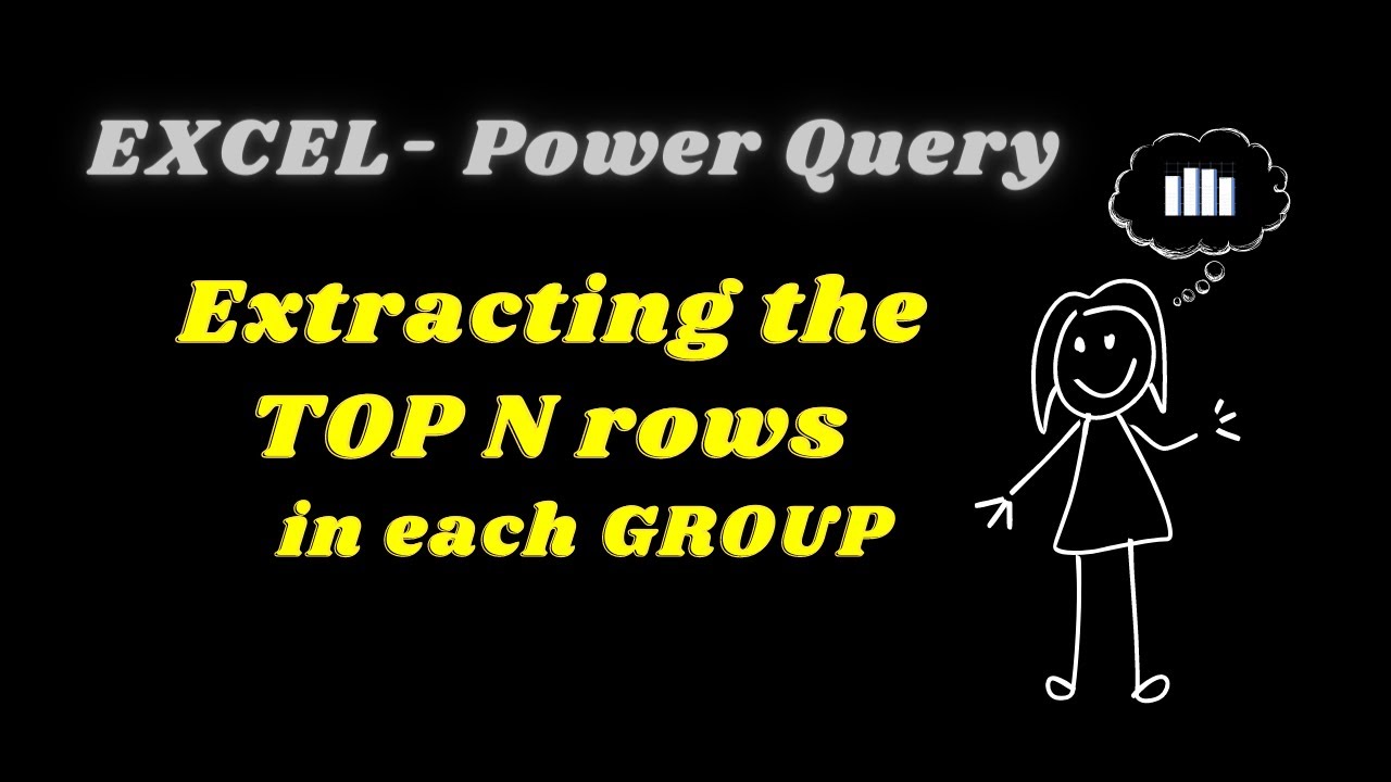 Extract the TOP N rows in each group in EXCEL (Using Power Query)