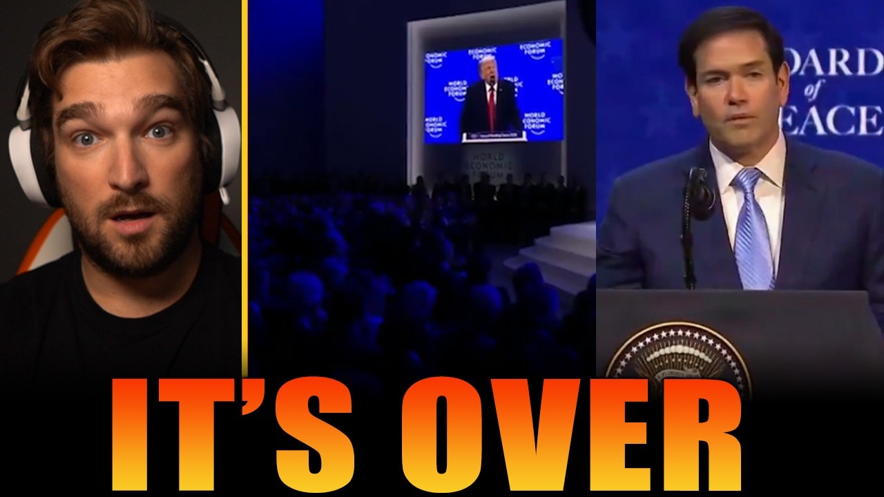 WEF GLOBALISTS have MELTDOWN Over Marco Rubio Speech