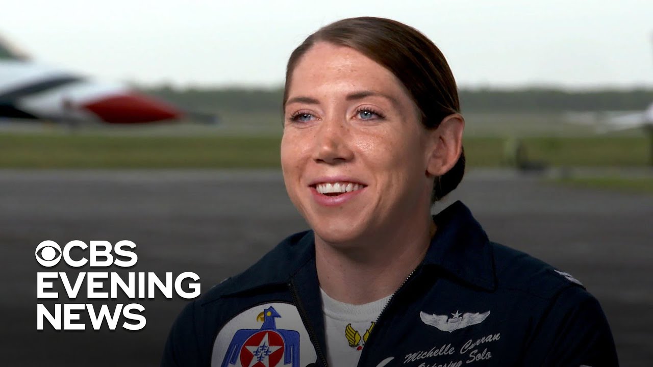 Female Thunderbird pilot wants to inspire others