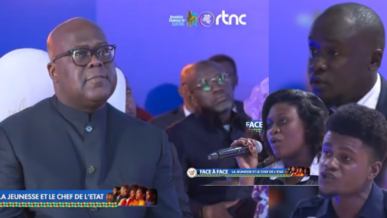 🚨ARMÉE DE CLOCHARDS : DISCOURS DE TSHISEKEDI  FACE AUX JEUNES CONGOLAIS /FACE À FACE