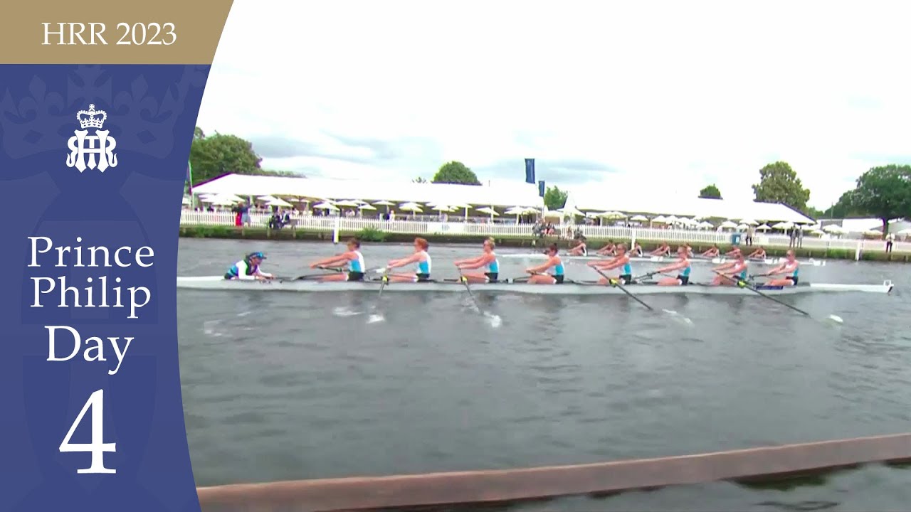 Surbiton High School v Greenwich Crew, USA - Prince Philip Challenge Trophy | Henley 2023 Day 4