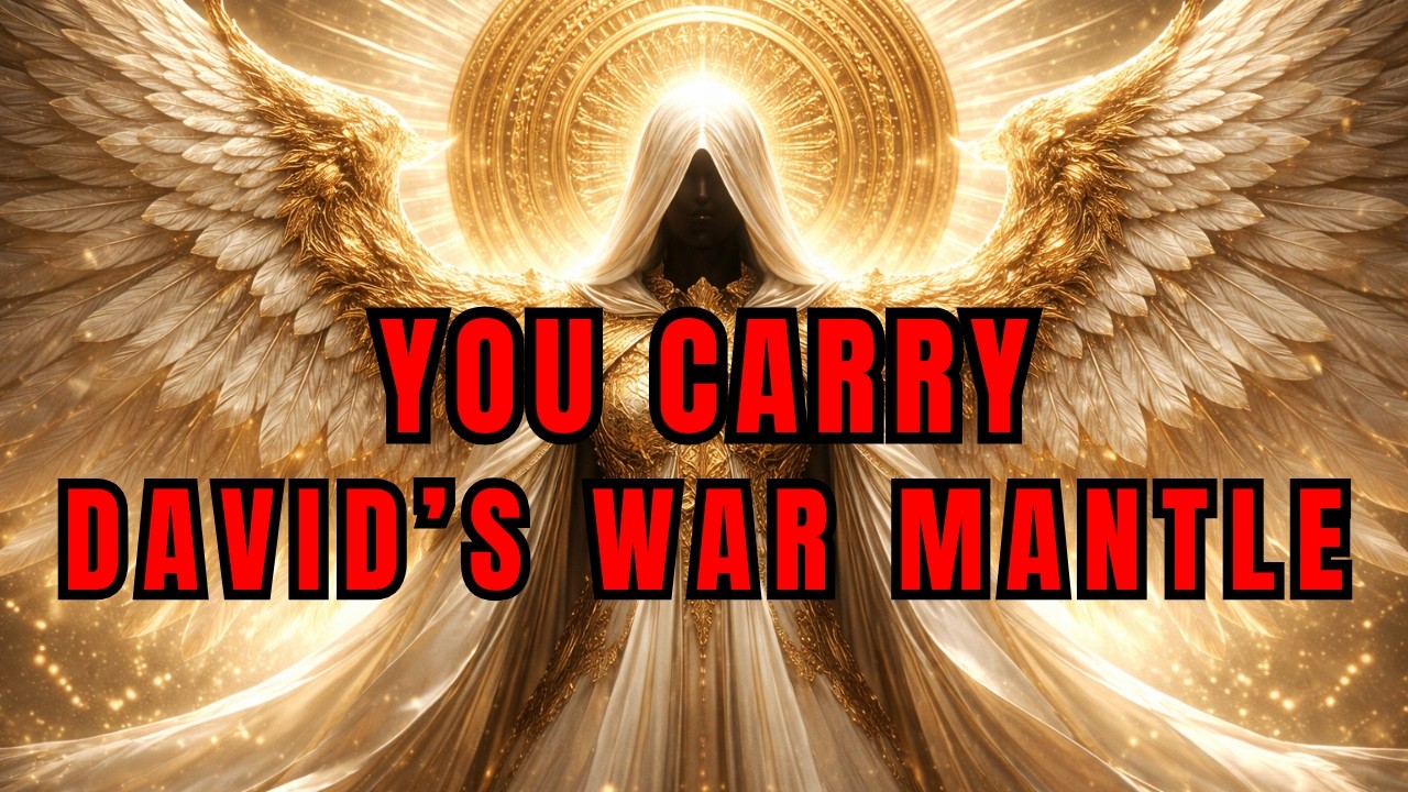 CHOSEN YOU CARRY DAVID’S WAR MANTLE - YOU ARE NOT ONE OF THE MANY