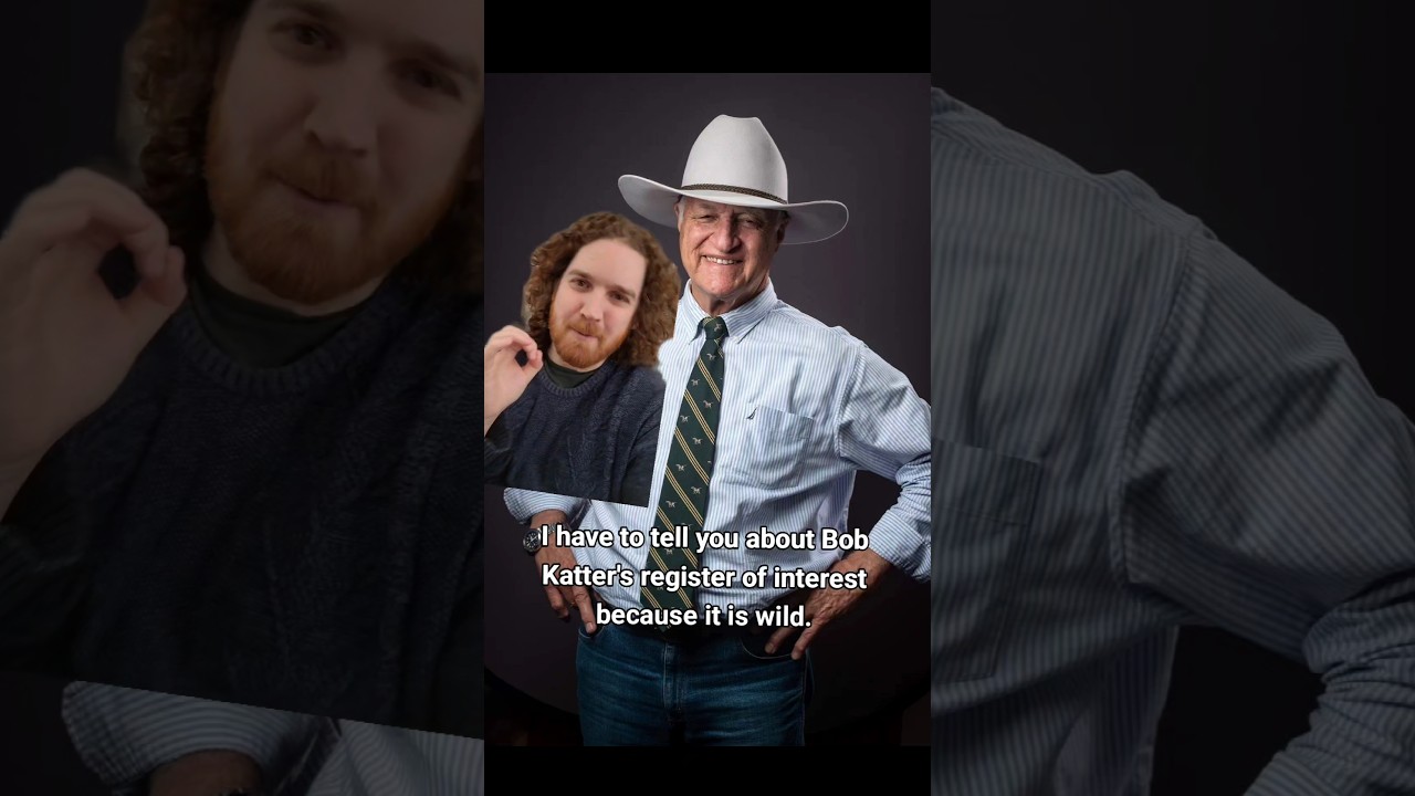 Bob Katter doesn't know what his wife owns #auspol