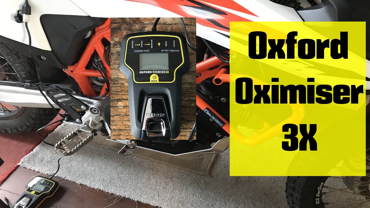 Oxford Oximiser 3x — зарядное устройство для аккумуляторов
