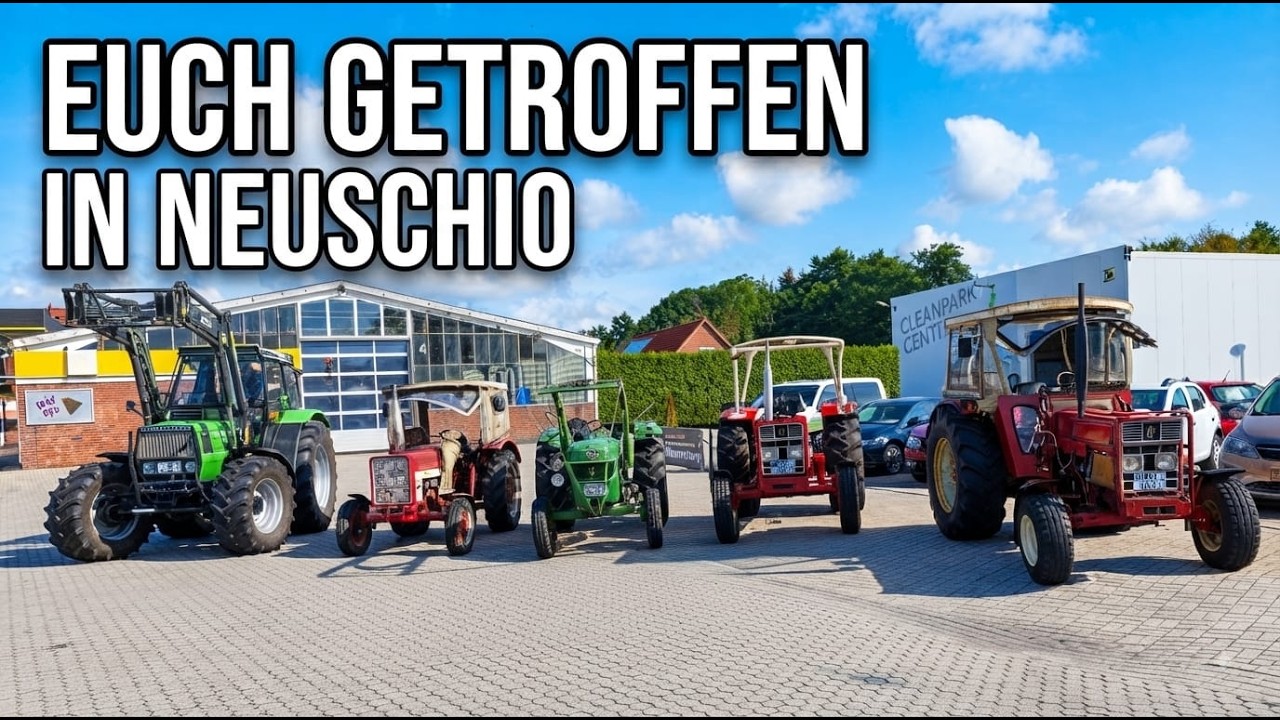 Alte Technik verbindet | Wir treffen euch | Neuschoo 2026