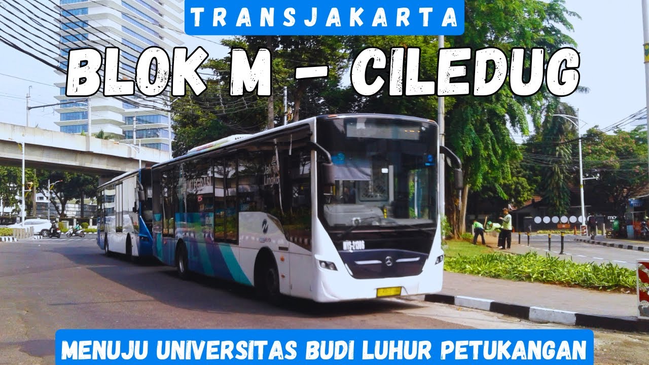 Trip BRT Transjakarta #8❗ BLOK M SPACE ke CILEDUG Naik Koridor 13 Terbaru Hanya 3rb