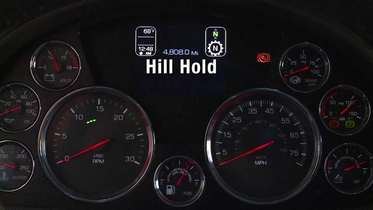 14: T680 Kenworth Driver Academy - Instrument Cluster Indicators
