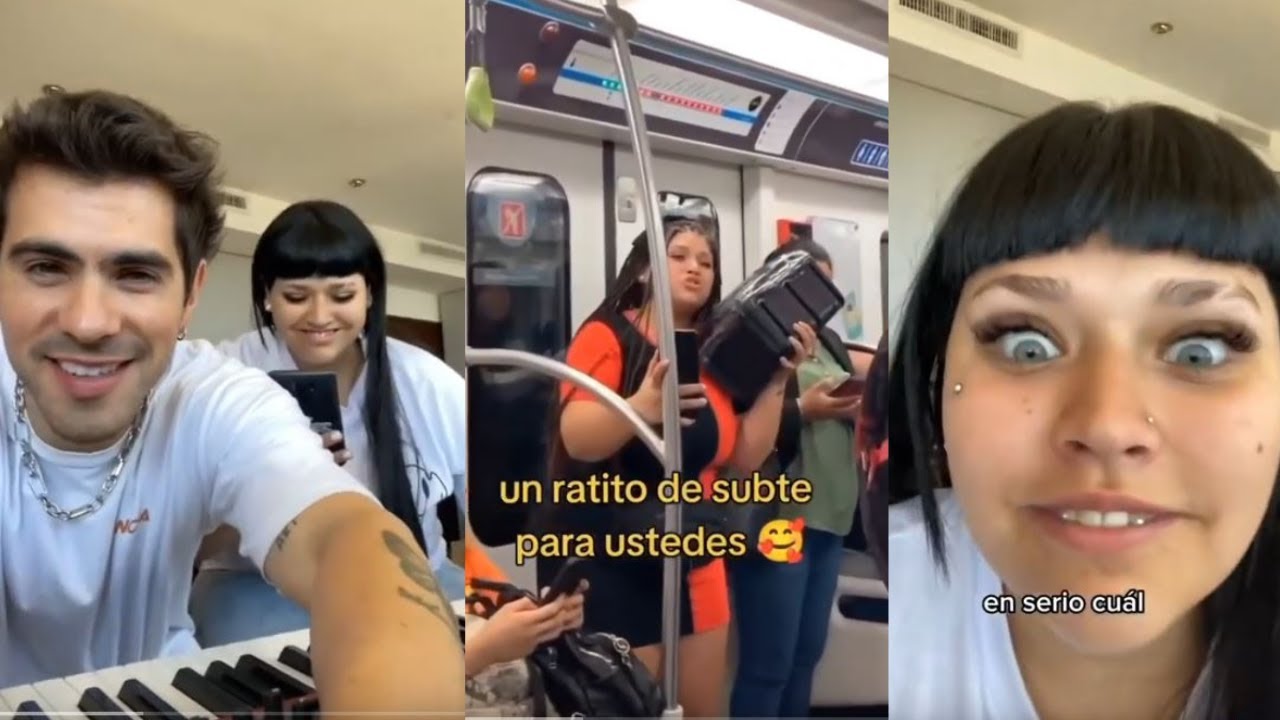 Fer V&aacute;zquez se cruz&oacute; con un TikTok de Flor &Aacute;lvarez cantando en la calle una canci&oacute;n de Maria Becerra