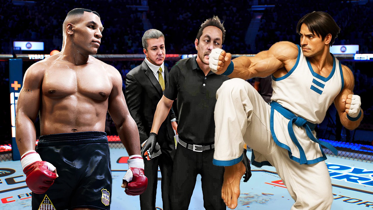 Mike Tyson vs. Kim Kaphwan (EA Sports UFC 4)