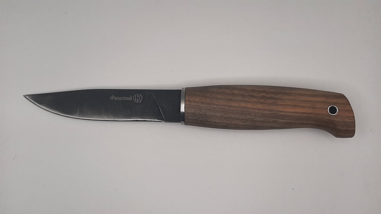 Финский нож Кизляр из коробки. Испытание на качество заточки не прошёл