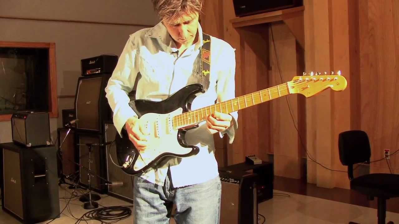 Eric Johnson at Saucer Studios, Austin TX