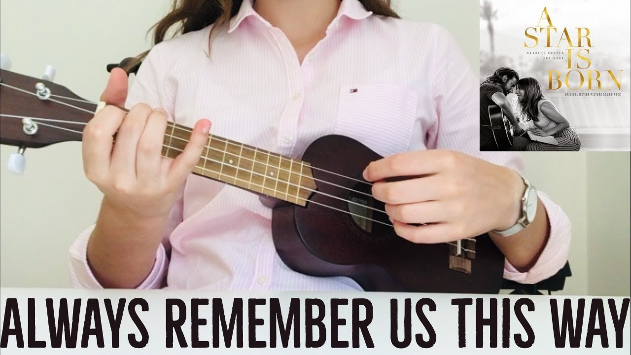Lady Gaga - Always Remember Us This Way (EASY Ukulele Tutorial)