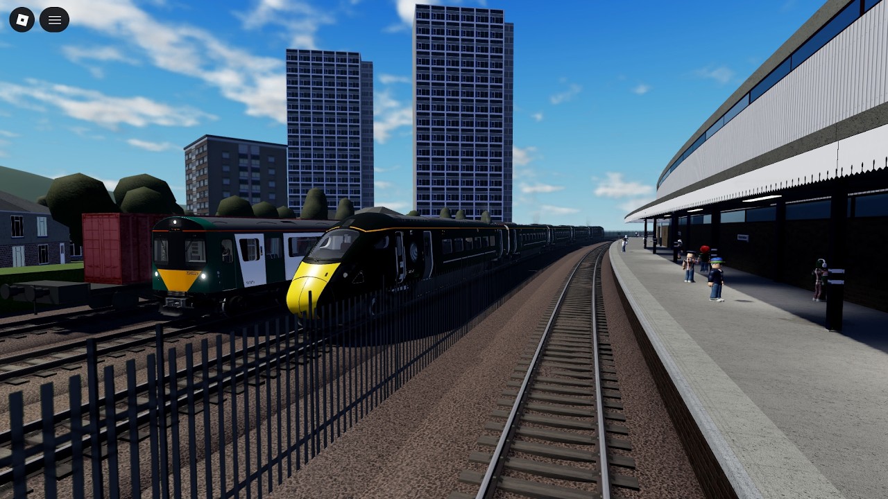 Fastest Route in British Railway | Vic dock - Leaton - Norr | British Railway Roblox |