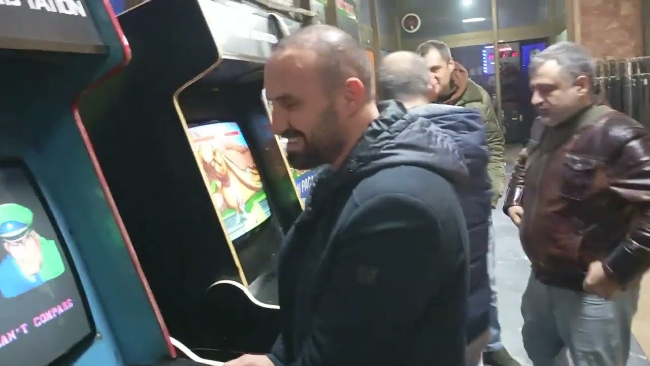 STREET FIGHTER 2 ARCADE PENDİK REFLEX ATARİ SALONU BLANKA VS M.BISON