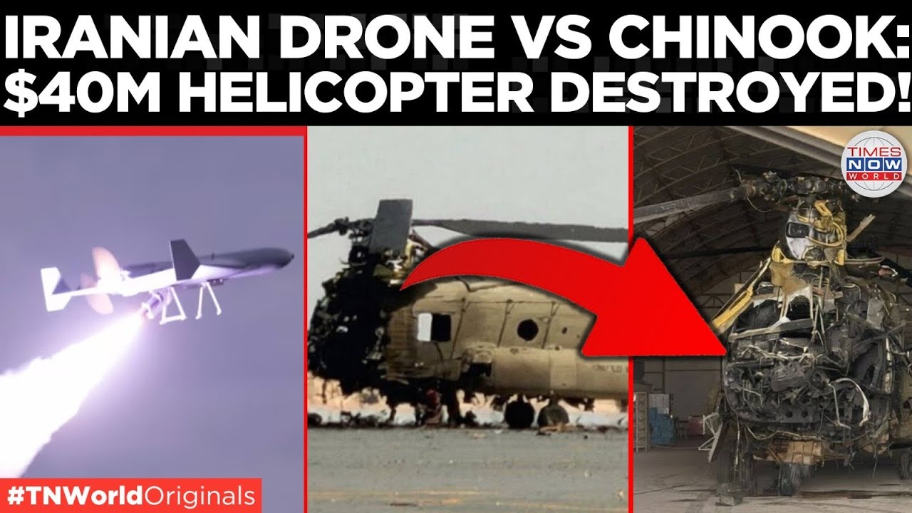 BREAKING: Iranian Drones, Missiles Rain Down on Kuwait $40M Chinook Helicopter Destroyed| US-IranWar
