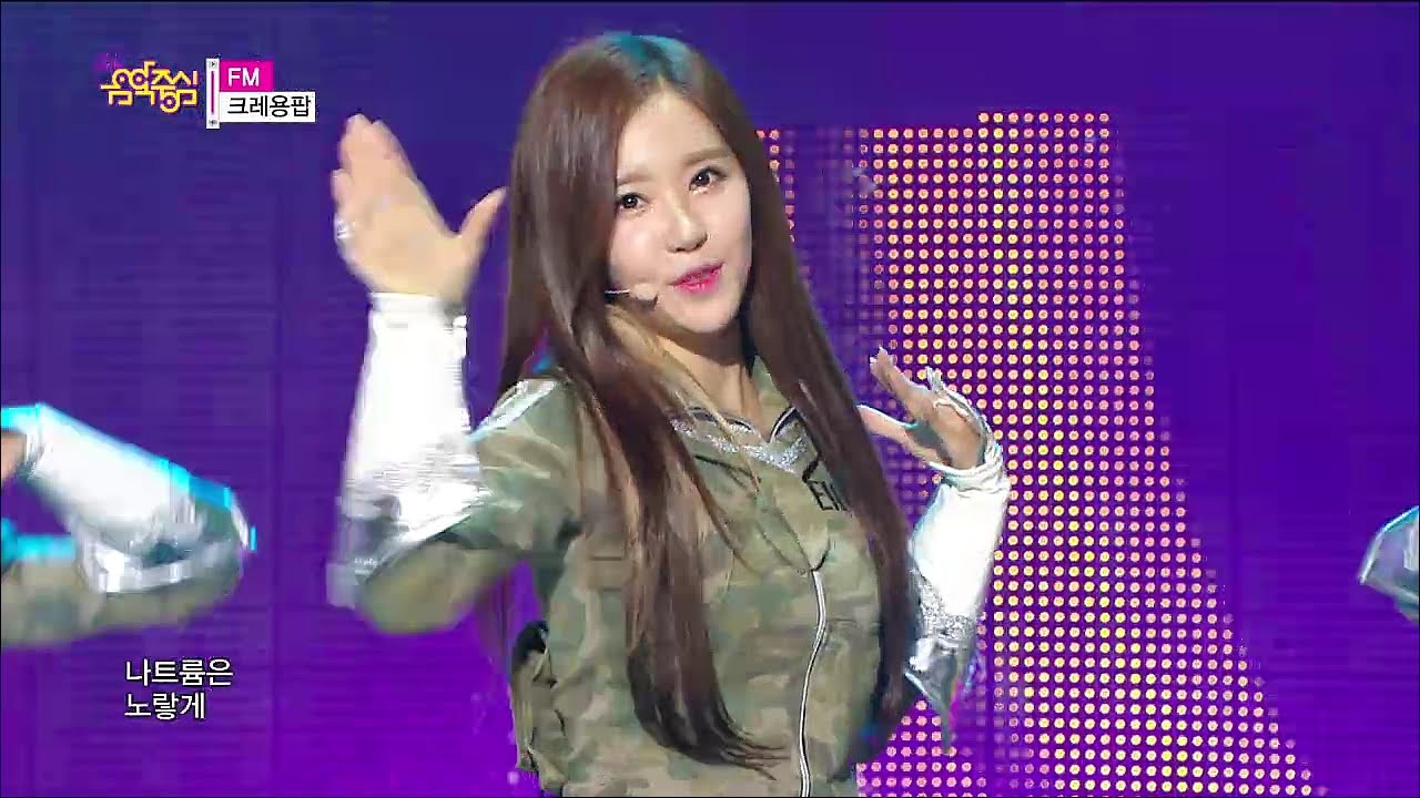 【TVPP】Crayon Pop - FM, 크레용팝 - FM @ Show Music Core Live
