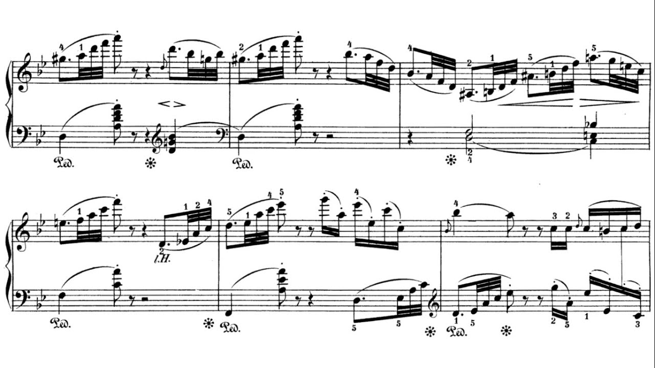 Robert Schumann - Waldszenen, Op. 82 [with score]