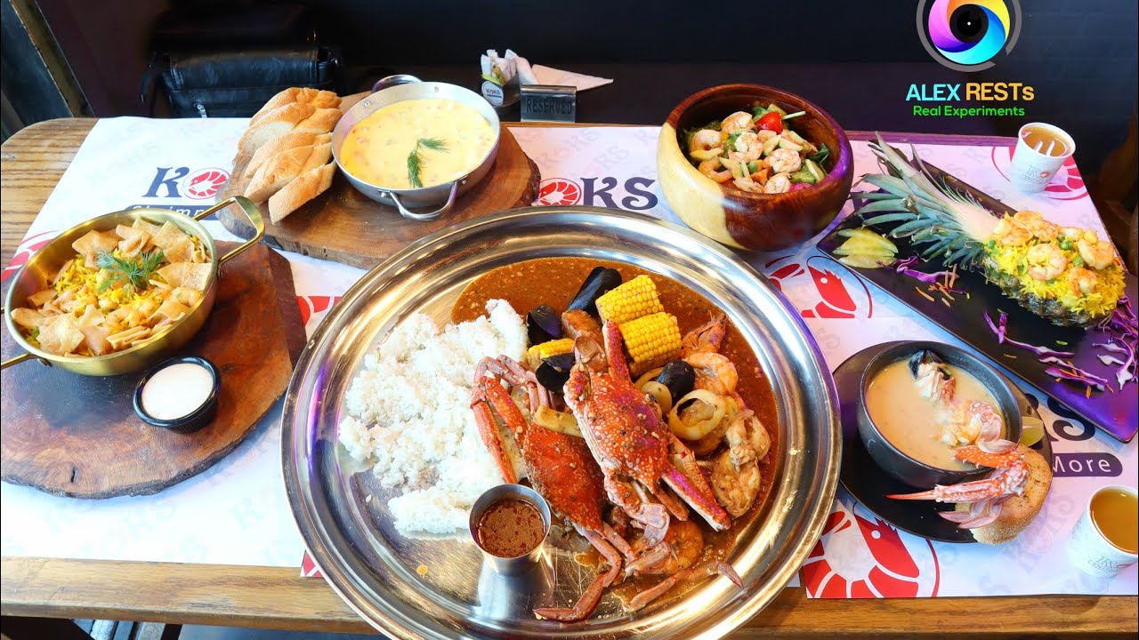 اجمد مطعم seafood  مبتكر في اسكندرية