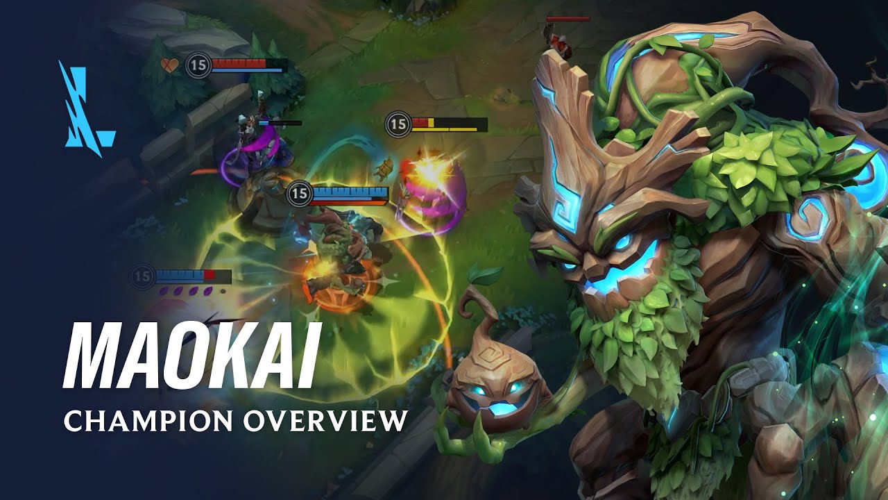 Maokai Champion Overview | Gameplay - League of Legends: Wild Rift