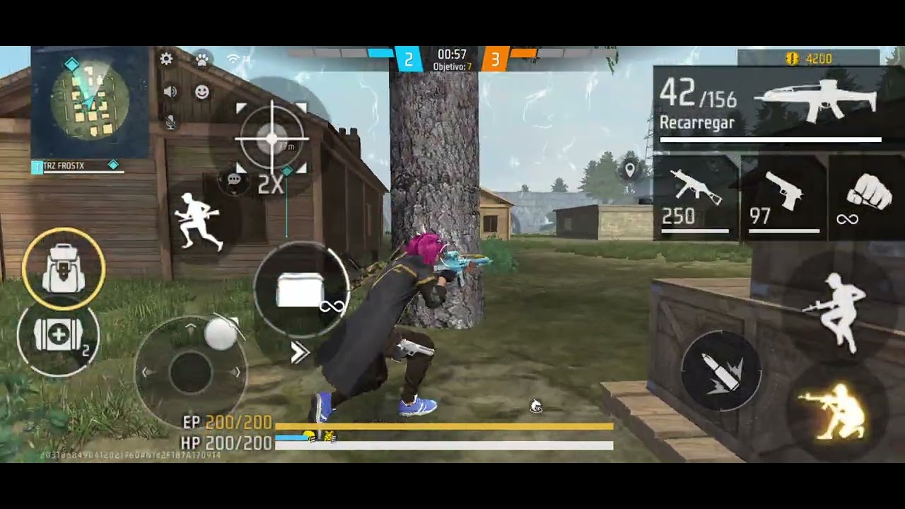 #free fire uma sala com o meu amigo da Espanha 