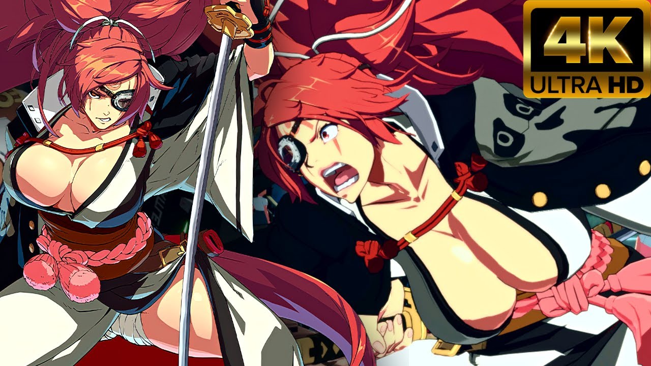 Guilty Gear Strive playing as BAIKEN - 4K 60FPS Maxed Out Ultra Settings PC GAMEPLAY (No Commentary)