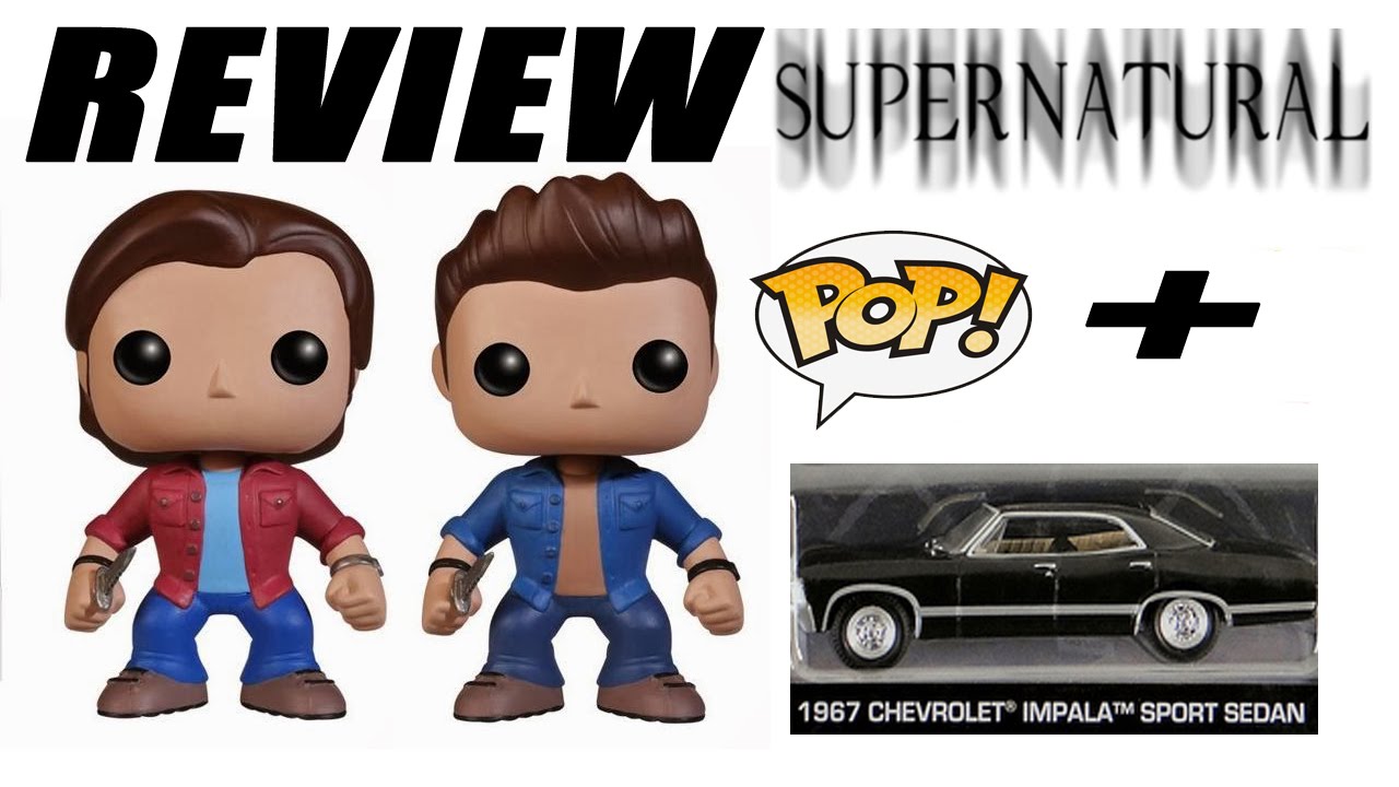 Review Funko POP Supernatural Sam e Dean + miniatura IMPALA!!!