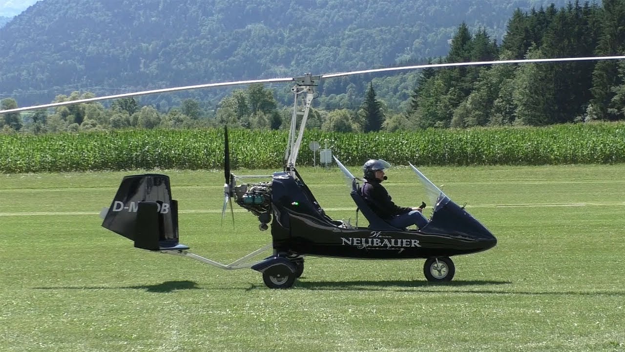 AutoGyro Europe MTOsport takeoff at Airfield N&ouml;tsch | D-MTOB