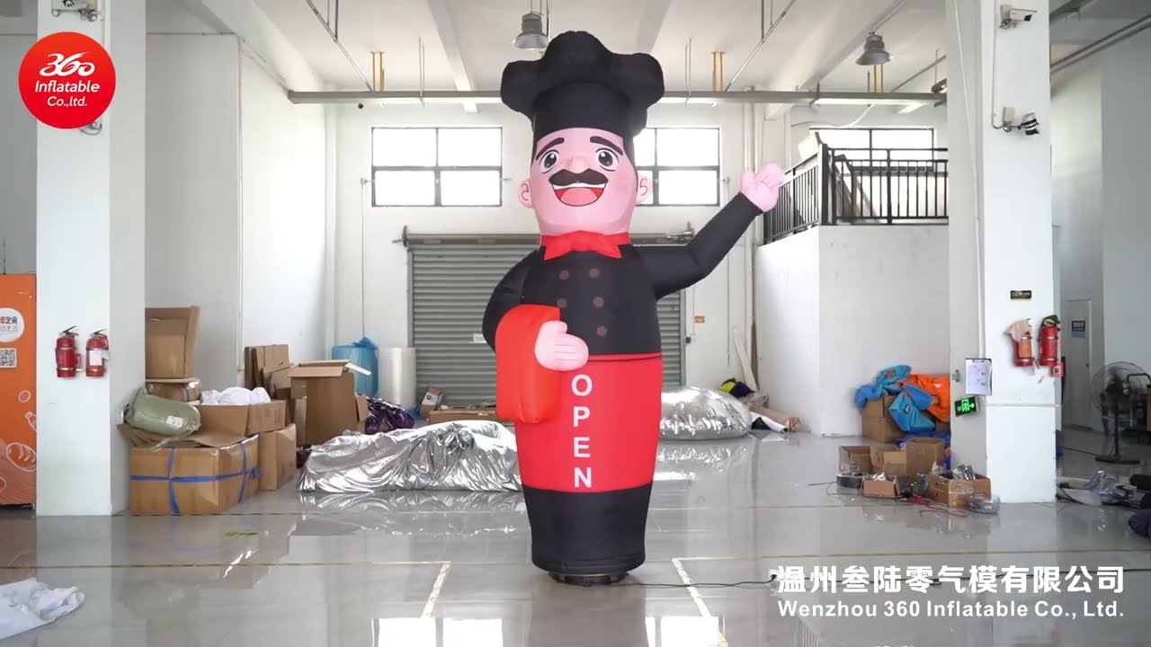 chef in black