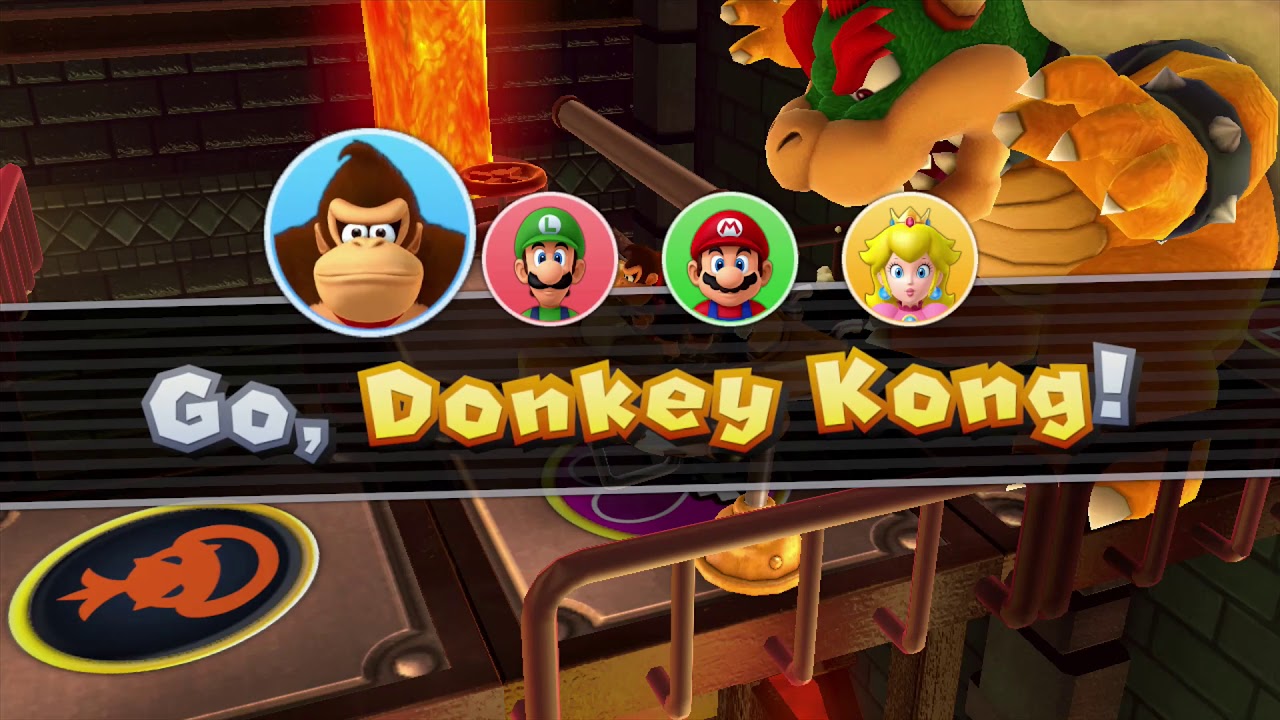 Mario Party 10 Bowser Party #339 Donkey Kong, Luigi, Mario, Peach Chaos Castle Master Difficulty