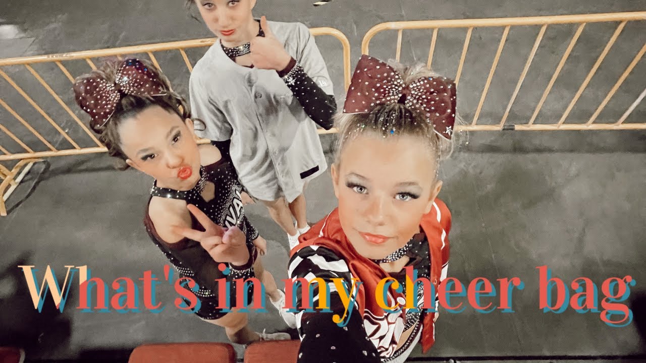 What's  In My Cheer Bag | Reese Paige