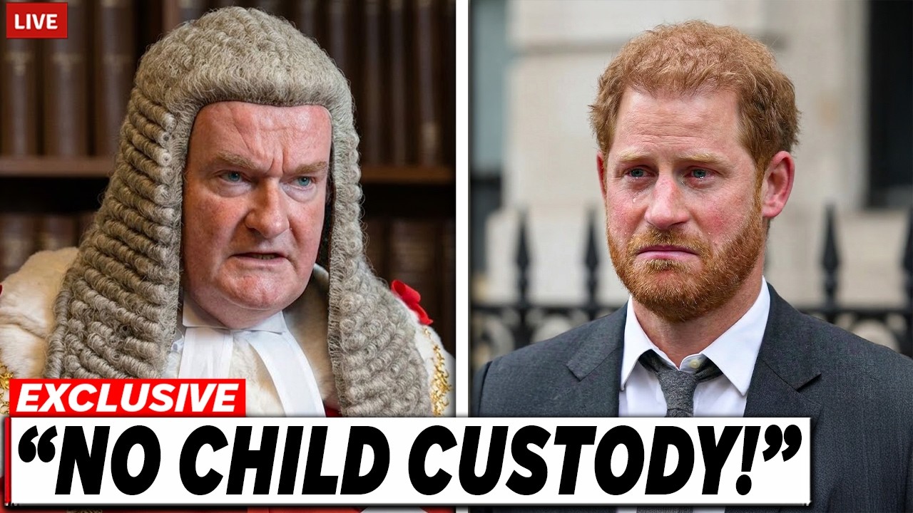 Prince Harry IN TEARS After Judge CONFIRMS Child Custody Arrangements