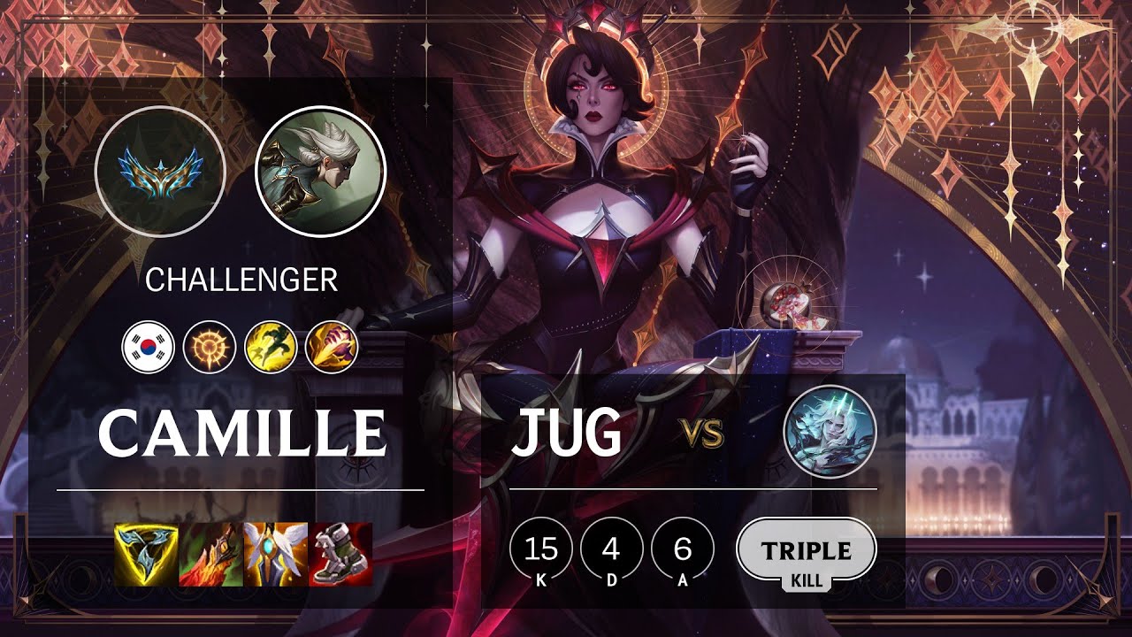 Camille Jungle vs Viego - KR Challenger Patch 12.5